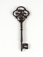 Фигурка чугун «Ключ», настенный декор, 25×9.5 см - Фото 1