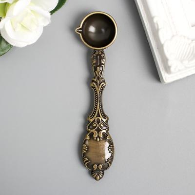 Ложка для плавления сургуча и воска, металл «Узорная», 36 г, 11×2.5×0.8 см