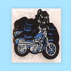 Термоаппликация «Мотоцикл», 8 × 6 см, цвет синий - Фото 5