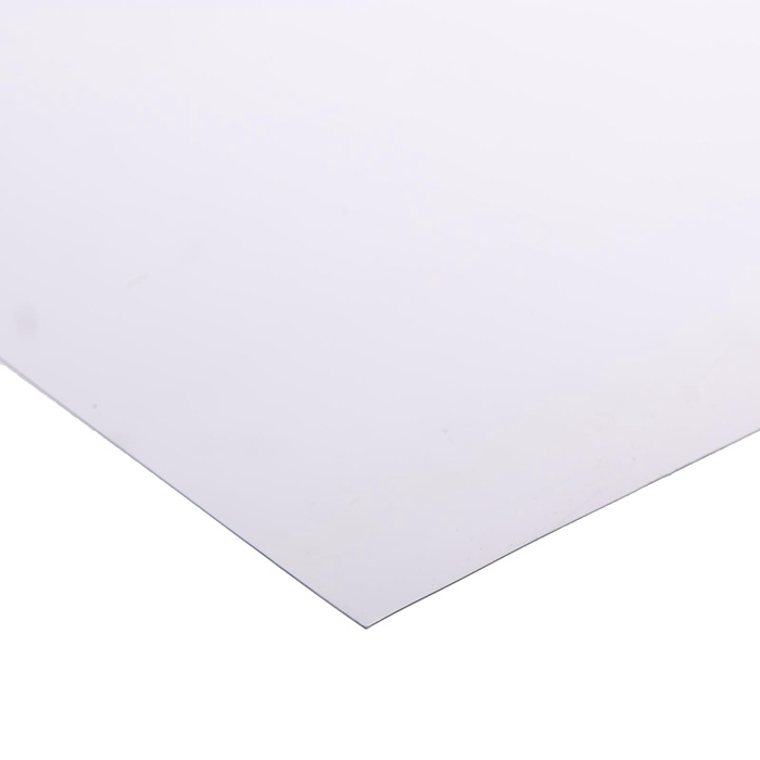 Лист ПЭТ-А, толщина 0.3 мм, 2.05×1.25 м, без УФ, прозрачный - Фото 1