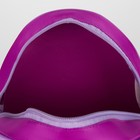 Рюкзак на молнии, цвет фиолетовый - Фото 6