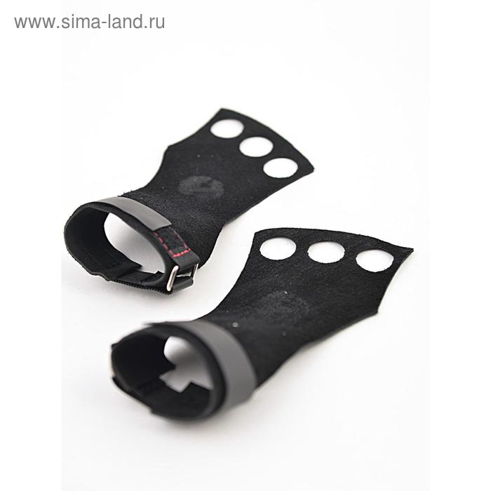 Накладки гимнастические кожаные на 3 пальца, размер S - Фото 1