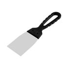 Шпатель фасадный ЛОМ, 60 мм, нержавеющая сталь, пластиковая рукоятка - Фото 1