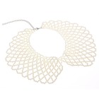 Накладной воротничок «Нежность», цвет белый - Фото 2