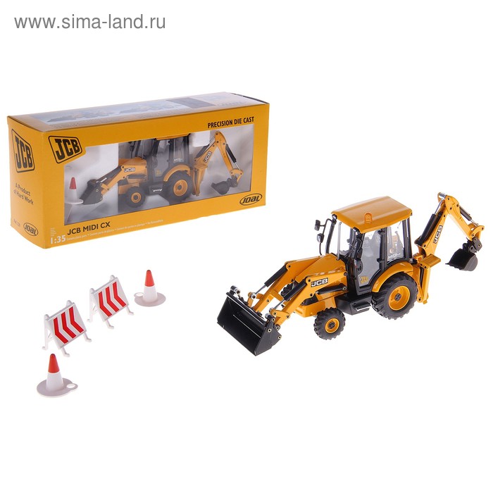 Экскаватор-погрузчик JCB Midi CX, с выдвижными подпорками - Фото 1