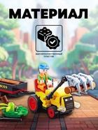 Конструктор Город Sluban «Лесозаготовочный погрузчик», 110 деталей - Фото 2