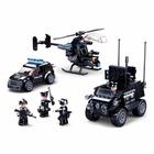 Конструктор Полиция «Погоня за байкером», 469 деталей - Фото 3