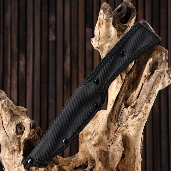 Нож охотничий "Лес" 27см, клинок 138мм/3мм, рукоять микс - фото 1926135032
