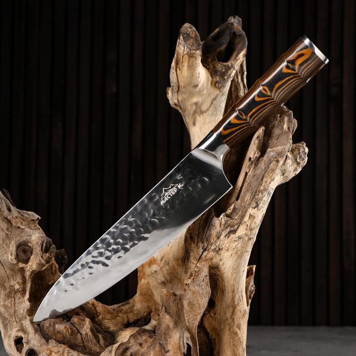 Нож охотничий "Хильд" 32,5см, клинок 205мм/2,7мм, коричневый - фото 1905708666