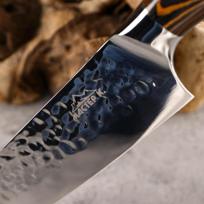 Нож охотничий "Хильд" 32,5см, клинок 205мм/2,7мм, коричневый - фото 1905708668