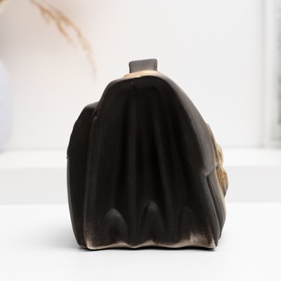 Копилка "Барсетка" черная, 18х12х13см