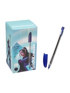 Ручка шариковая ErichKrause U-108 Classic Stick, узел 1 мм, синяя - Фото 12