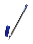 Ручка шариковая ErichKrause U-108 Classic Stick, узел 1 мм, синяя - Фото 14