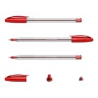 Ручка шариковая ErichKrause U-108 Classic Stick 1.0, Ultra Glide Technology, чернила красные - Фото 2