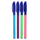 Ручка шариковая ErichKrause U-109 Neon Stick&Grip. узел 1.0 мм, корпус микс трехгранный, чернила синие (комплект 50 шт) - фото 21153867