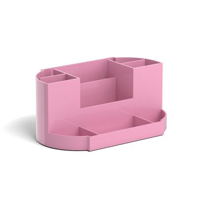 Подставка-органайзер для канцелярии ErichKrause Victoria, "Pastel", без наполнения, розовая
