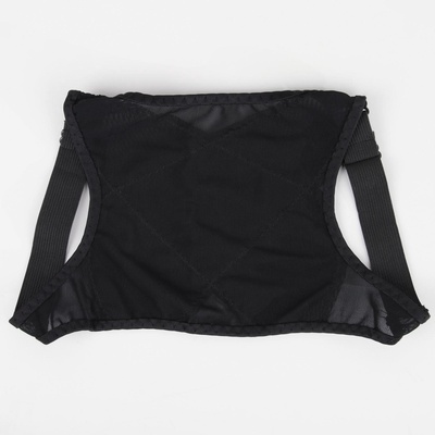 Массажёр - фиксатор для осанки, на фастексах, размер M-L, чёрный