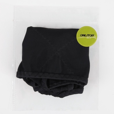 Массажёр - фиксатор для осанки, на фастексах, размер M-L, чёрный