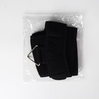 Массажёр - фиксатор для осанки с металлическими вставками, размер S-M, чёрный - Фото 13