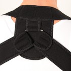 Массажёр - фиксатор для осанки с металлическими вставками, размер S-M, чёрный - Фото 8