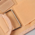 Массажёр - фиксатор для осанки и поясницы, на фастексах, размер L-XL, бежевый - Фото 11