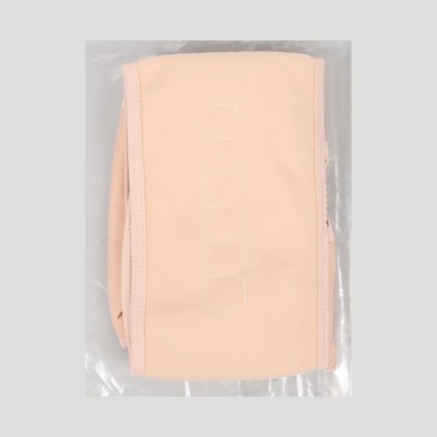 Массажёр - фиксатор для осанки и поясницы, на фастексах, размер 2XL-3XL, бежевый