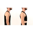 Массажёр - фиксатор для осанки и поясницы, на фастексах, размер 2XL-3XL, бежевый - Фото 5