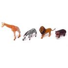 Набор животных «Звери Африки», 4 фигурок - фото 318412088