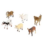 Набор животных «Фермерское хозяйство», 6 фигурок - фото 5197121
