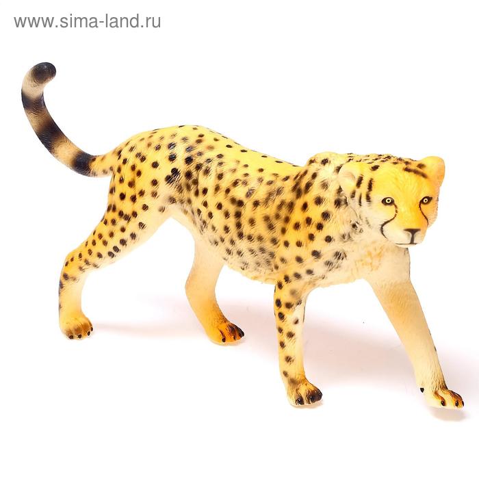Фигурка животного «Гепард», длина 38 см - Фото 1