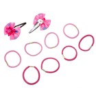 набор для волос"Радуга" (8 резинок,2 невидимки) "Цветочек" - Фото 2