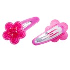 невидимка для волос "Мега" набор 4 шт ромашка - Фото 1