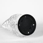 УЦЕНКА Елка плетеная светодиодная, 30х8х8 см, от батареек, БЕЛЫЙ - Фото 3