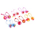 резинка для волос глянец лилия василек (набор 2 шт) - Фото 2