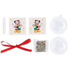 Ёлочный шар своими руками на новый год «Микки Маус», набор для творчества, 9 см - Фото 3