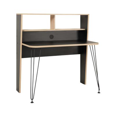 Стол компьютерный «Базис 3 12.67», 1146×636×1169 мм, цвет чёрный/дуб сонома