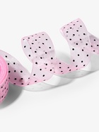 Лента капроновая «Горох», 25 мм, 23±1 м, розовая - Фото 3