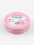 Лента капроновая «Горох», 25 мм, 23±1 м, розовая - Фото 4