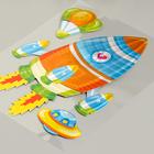 Наклейка бумага "Ракета" 25х20 см - фото 21154669