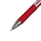 Ручка шариковая, автоматическая Vinson 0.7 мм, стержень масляный синий, корпус МИКС с резиновым держателем, штрихкод - Фото 3