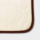 Коврики для ванной и туалета Доляна «Галька, ракушки», 2 шт., 40×50 см, 50×80 см - Фото 4