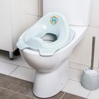 Детская накладка - сиденье на унитаз «Слоник» антискользящая, цвет голубой - Фото 2