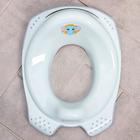 Детская накладка - сиденье на унитаз «Слоник» антискользящая, цвет голубой - Фото 7