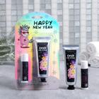Набор "Happy New Year" крем для рук 30 мл, бальзам для губ - Фото 1