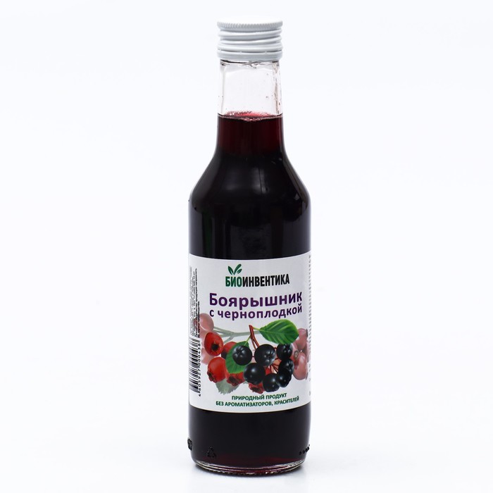 Сироп боярышника с черноплодной рябиной, 250 мл - Фото 1