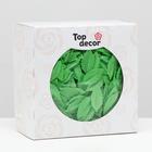 Вафельные фигурки "Лист розы", малый, 38 мм, зеленый, 1000 шт - Фото 1