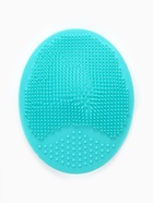 Массажер для лица, спонж для умывания I am mermaid, бирюзовый 9×12 см - Фото 3
