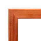 Доска магнитно-маркерная А3, 30х45 см, Calligrata, в деревянной рамке (морилка темная) - Фото 3