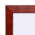 Доска магнитно-маркерная А3, 30х45 см, Calligrata, в деревянной рамке (морилка темная) - Фото 15