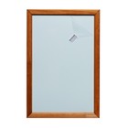 Доска магнитно-маркерная А3, 30х45 см, Calligrata, в деревянной рамке (морилка темная) - Фото 8